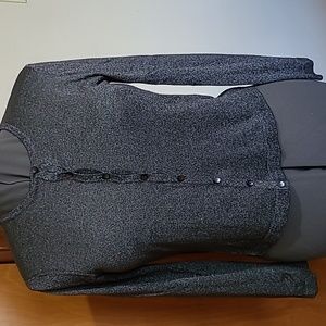 Kasper and Company ASL cardigan sweater long sleeve